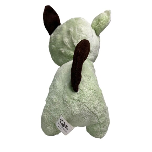 Tony Toy Brand Plush Green Spotted Brown Stuffed Animal 8" Tall - Picture 4 of 10